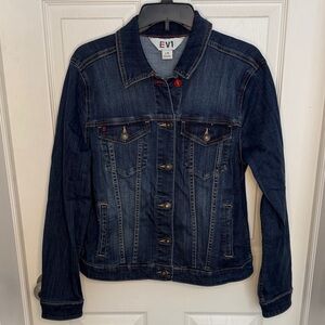 EUC EV1 Women's Dark Blue Denim Jacket